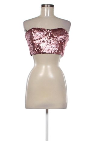 Dámsky top  H&M, Veľkosť M, Farba Popolavo ružová, Cena  14,86 €, #137858513