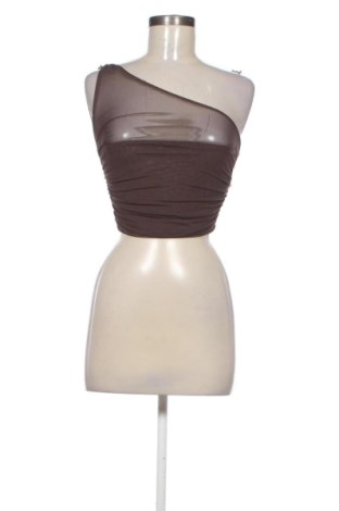 Top de femei Pull&Bear, Mărime S, Culoare Maro, Preț 78,74 Lei, #137884918