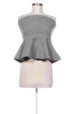 Top de femei Zara, Mărime S, Culoare Gri, Preț 76,00 Lei, #137892346