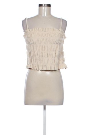 Top de femei H&M, Mărime M, Culoare Bej, Preț 78,00 Lei, #137894033