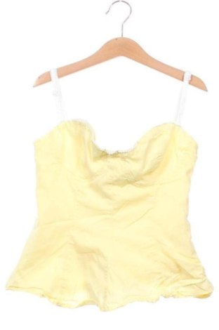 Top de femei Zara, Mărime XS, Culoare Galben, Preț 69,99 Lei, #137831234