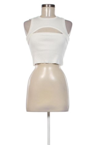 Top de femei Bershka, Mărime S, Culoare Ecru, Preț 78,74 Lei, #137866493