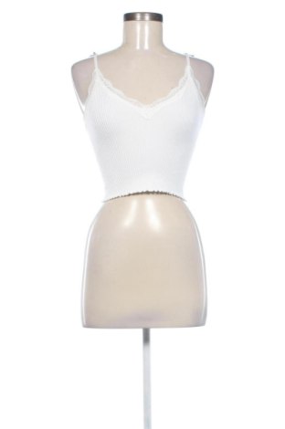 Damski top Pull&Bear, Rozmiar XS, Kolor Biały, Cena 63,50 zł, #137871670