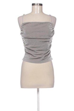 Top de femei H&M, Mărime XS, Culoare Argintiu, Preț 78,74 Lei, #137879178
