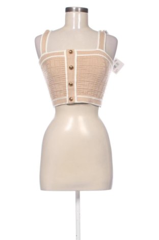 Top de femei Unbranded, Mărime S, Culoare Bej, Preț 78,74 Lei, #137888795
