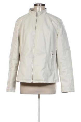 Дамско кожено яке Unbranded, Размер XXL, Цвят Екрю, Цена 30,00 €, #137865087