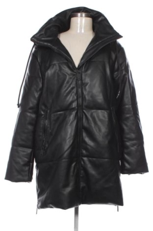 Geacă de piele pentru femei Zara, Mărime M, Culoare Negru, Preț 114,99 Lei, #137866410