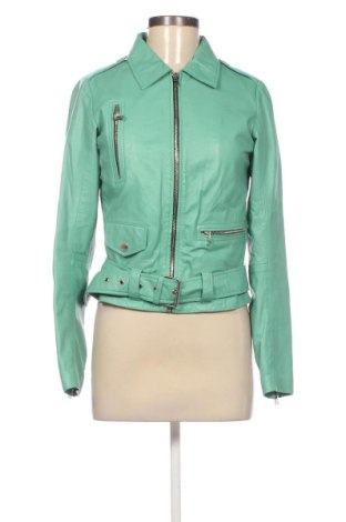 Damen Lederjacke Ochnik, Größe XS, Farbe Grün, Preis 80,31 €, #137874145