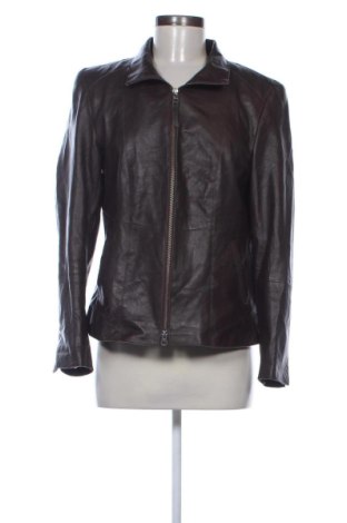 Geacă de piele pentru femei Unbranded, Mărime L, Culoare Maro, Preț 374,99 Lei, #137889028