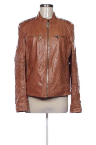 Geacă de piele pentru femei Tommy Hilfiger, Mărime XL, Culoare Maro, Preț 969,99 Lei, #137889799