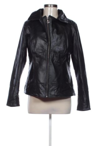 Geacă de piele pentru femei Unbranded, Mărime L, Culoare Negru, Preț 373,99 Lei, #137890150