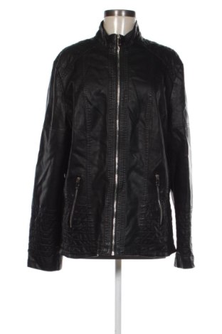 Geacă de piele pentru femei Unbranded, Mărime XXL, Culoare Negru, Preț 199,46 Lei, #137893967