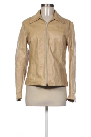 Geacă de piele pentru femei Unbranded, Mărime L, Culoare Bej, Preț 260,00 Lei, #137896446