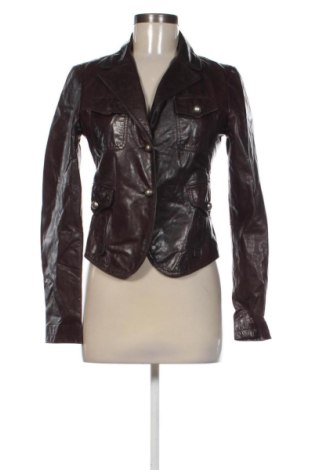 Geacă de piele pentru femei Patrizia Pepe, Mărime XS, Culoare Maro, Preț 1.138,00 Lei, #137867250