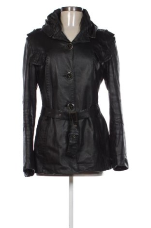 Geacă de piele pentru femei Unbranded, Mărime M, Culoare Negru, Preț 262,45 Lei, #137873054