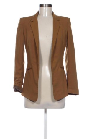 Дамско сако H&M, Размер XS, Цвят Кафяв, Цена 25,00 €, #137901113