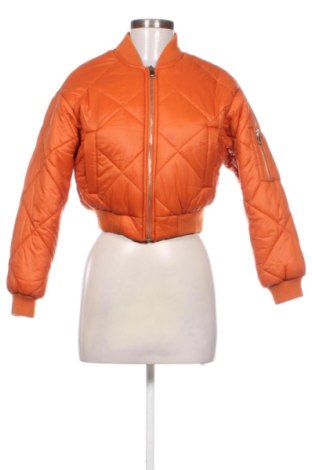 Dámska bunda  Pull&Bear, Veľkosť XS, Farba Oranžová, Cena  30,00 €, #137862300