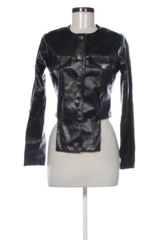 Geacă de piele pentru femei Unbranded, Mărime M, Culoare Negru, Preț 156,00 Lei, #137866281