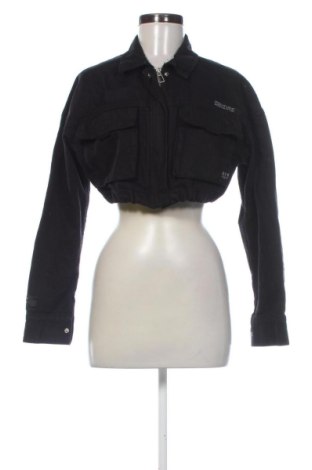Geacă de femei Bershka, Mărime M, Culoare Negru, Preț 103,99 Lei, #137875739