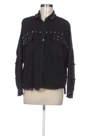 Дамско яке Zara, Размер M, Цвят Черен, Цена 29,14 €, #137875795
