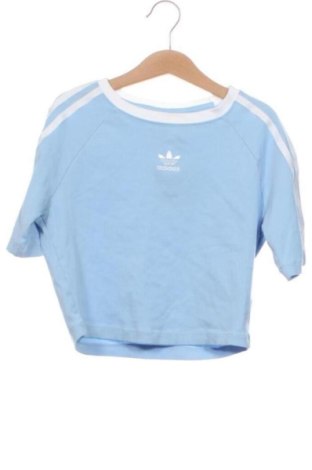 Kinder Shirt Adidas, Größe 10-11y/ 146-152 cm, Farbe Blau, Preis 10,00 €, #137873646