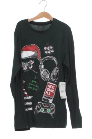Bluză pentru copii C&A, Mărime 12-13y/ 158-164 cm, Culoare Verde, Preț 31,49 Lei, #137867197