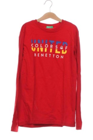 Gyerek blúz United Colors Of Benetton, Méret 10-11y / 146-152 cm, Szín Piros, Ár 4 255 Ft, #137881600
