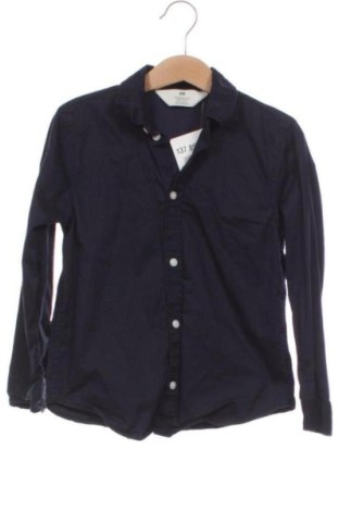 Kinderhemd H&M, Größe 4-5y/ 110-116 cm, Farbe Blau, Preis € 6,00, #137856007