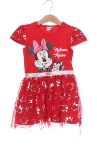 Детска рокля Disney, Размер 3-4y/ 104-110 см, Цвят Червен, Цена 10,00 €, #137879796
