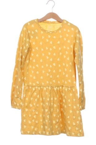 Детска рокля Tex, Размер 7-8y/ 128-134 см, Цвят Жълт, Цена 9,34 €, #137879564