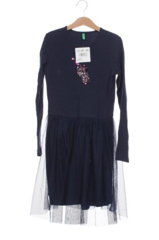 Dětské šaty  United Colors Of Benetton, Velikost 10-11y/ 146-152 cm, Barva Modrá, Cena  633,00 Kč, #137891188