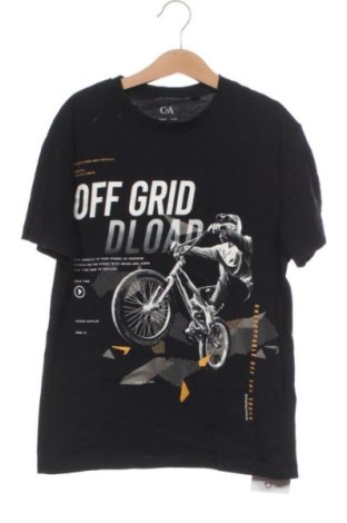 Tricou pentru copii C&A, Mărime 10-11y/ 146-152 cm, Culoare Negru, Preț 30,00 Lei, #137871094