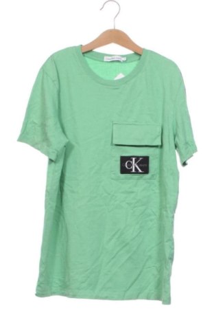 Kinder T-Shirt Calvin Klein Jeans, Größe 13-14y/ 164-168 cm, Farbe Grün, Preis 10,99 €, #137827217