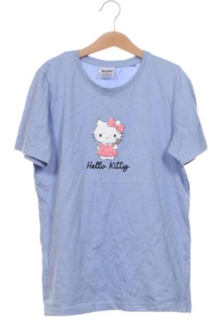 Kinder T-Shirt Hello Kitty, Größe 12-13y/ 158-164 cm, Farbe Blau, Preis 5,00 €, #137868330