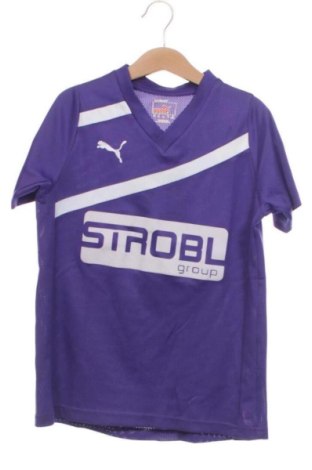 Dziecięcy T-shirt PUMA, Rozmiar 6-7y/ 122-128 cm, Kolor Fioletowy, Cena 55,04 zł, #137863772