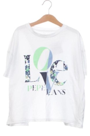 Dziecięcy T-shirt Pepe Jeans, Rozmiar 10-11y/ 146-152 cm, Kolor Biały, Cena 42,34 zł, #137859963