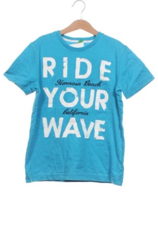 Tricou pentru copii United Colors Of Benetton, Mărime 8-9y/ 134-140 cm, Culoare Albastru, Preț 41,99 Lei, #137891218
