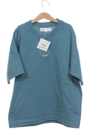 Dziecięcy T-shirt Zara, Rozmiar 12-13y/ 158-164 cm, Kolor Niebieski, Cena 16,93 zł, #137900784