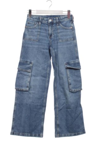 Dětské džíny  H&M, Velikost 9-10y/ 140-146 cm, Barva Modrá, Cena  243,00 Kč, #137875942