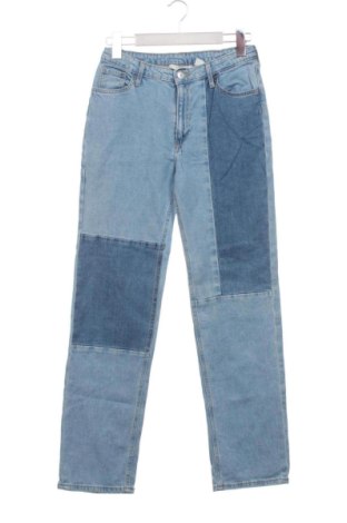 Blugi pentru copii H&M, Mărime 12-13y/ 158-164 cm, Culoare Albastru, Preț 83,99 Lei, #137887887