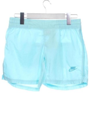 Kinder Shorts Nike, Größe 12-13y/ 158-164 cm, Farbe Blau, Preis 14,00 €, #137813464