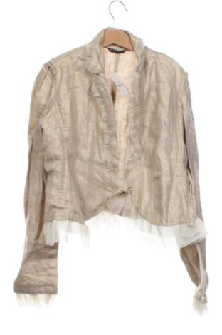 Detské sako  Sisley, Veľkosť 9-10y/ 140-146 cm, Farba Zlatistá, Cena  30,67 €, #137896348