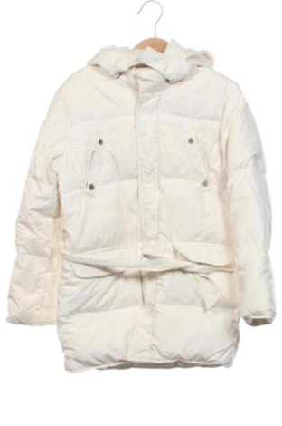 Geacă pentru copii United Colors Of Benetton, Mărime 5-6y/ 116-122 cm, Culoare Alb, Preț 261,56 Lei, #137886262