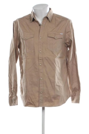 Мъжка риза Jack & Jones, Размер XL, Цвят Бежов, Цена 16,94 €, #137822688