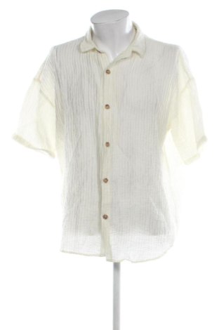 Мъжка риза Unbranded, Размер 3XL, Цвят Екрю, Цена 14,46 €, #137825816