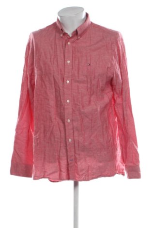 Męska koszula Tommy Hilfiger, Rozmiar XL, Kolor Czerwony, Cena 172,99 zł, #137827328