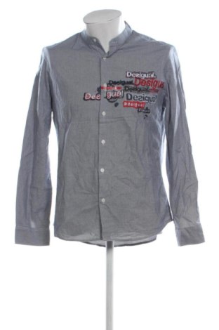 Herrenhemd Desigual, Größe L, Farbe Grau, Preis 30,99 €, #137832985