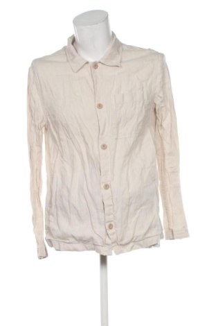 Cămașă de bărbați Massimo Dutti, Mărime M, Culoare Ecru, Preț 146,97 Lei, #137839099