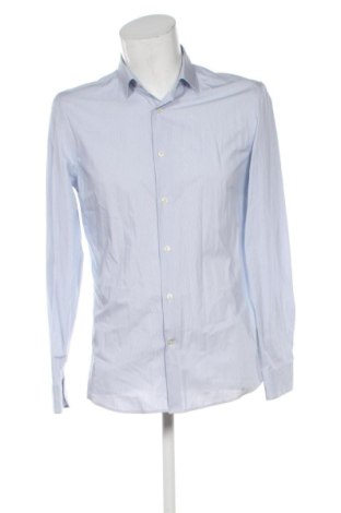 Cămașă de bărbați Zara, Mărime M, Culoare Albastru, Preț 89,23 Lei, #137839119