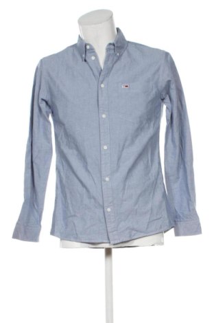 Męska koszula Tommy Jeans, Rozmiar S, Kolor Niebieski, Cena 162,99 zł, #137840608